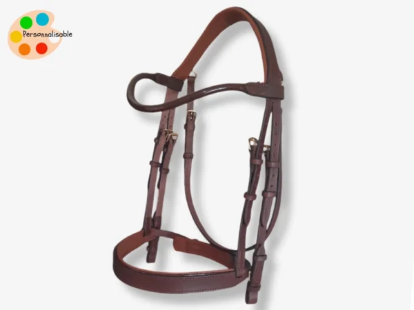 bridon-sur-mesure-personnalisable Un bridon pour cheval ergonomique, anatomique, sur mesure et personnalisable