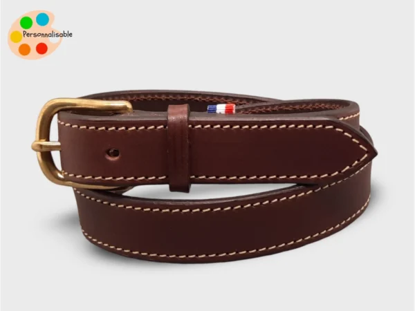 Une ceinture pour cavalier en cuir chic et intemporelle