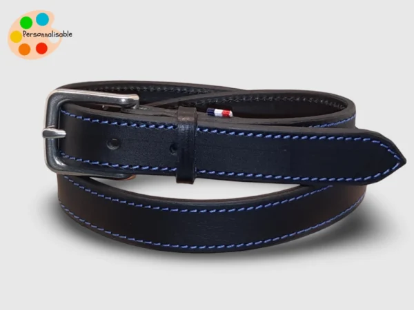 Une ceinture en cuir pour cavalier sur mesure