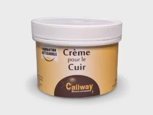 Une crème pour le cuir pour le nourrir et entretenir son matériel d'équitation