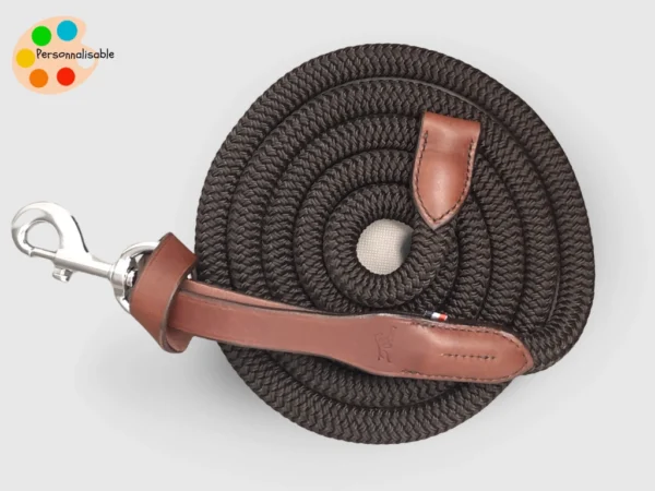 Une longe sur mesure pour l'équitation pour mener son cheval