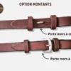 Des montants de mors pour filet personnalisables et sur mesure
