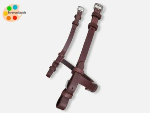 Une paire de montants de mors pour un bridon sans muserolle ergonomique