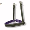 Une muserolle en cuir pour bridon sur mesure