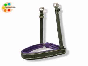 muserolle-bridon-essentiel Une muserolle en cuir pour bridon sur mesure