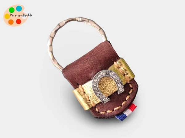 Un porte clé thème cheval pour femme