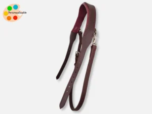 Une têtière ergonomique et sur mesure pour un side pull, un bridon sans muserolle ou un hackamors